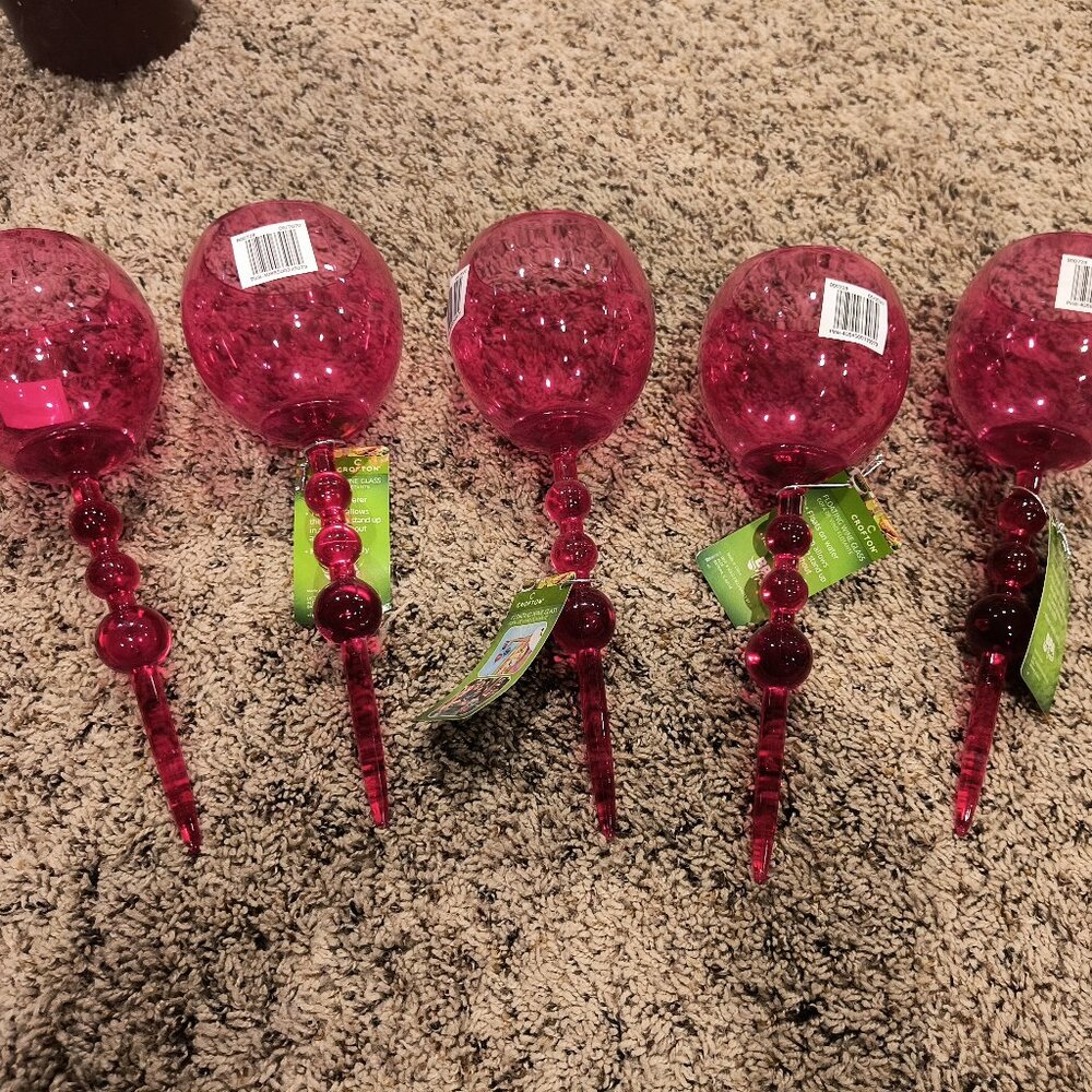 Crofton floating wine glasses